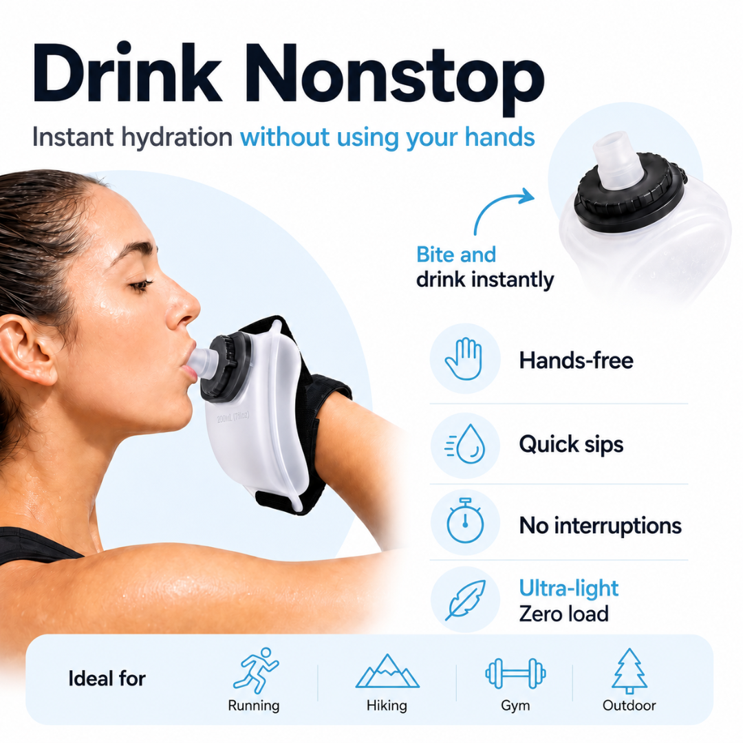 Hands-Free Sports Bottle